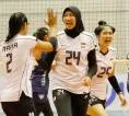 Timnas Indonesia Bangkit Rebut Set 3, Tertinggal 1