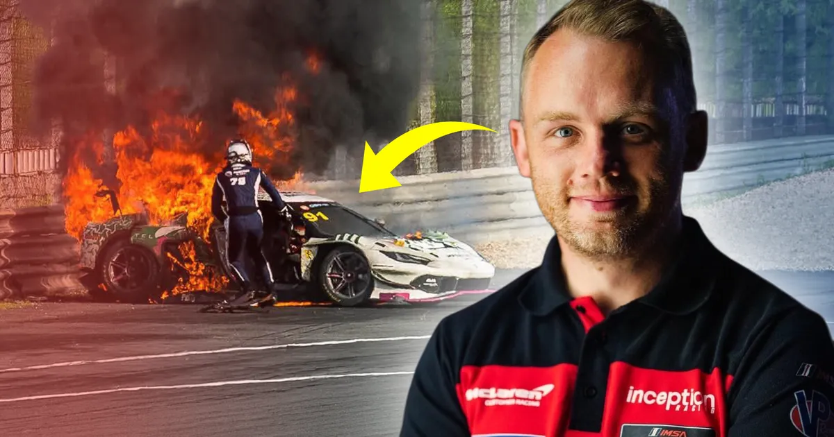 Wawancara Eksklusif Ollie Millroy Usai Kecelakaan Mengerikan - sumber: (racingnews365)