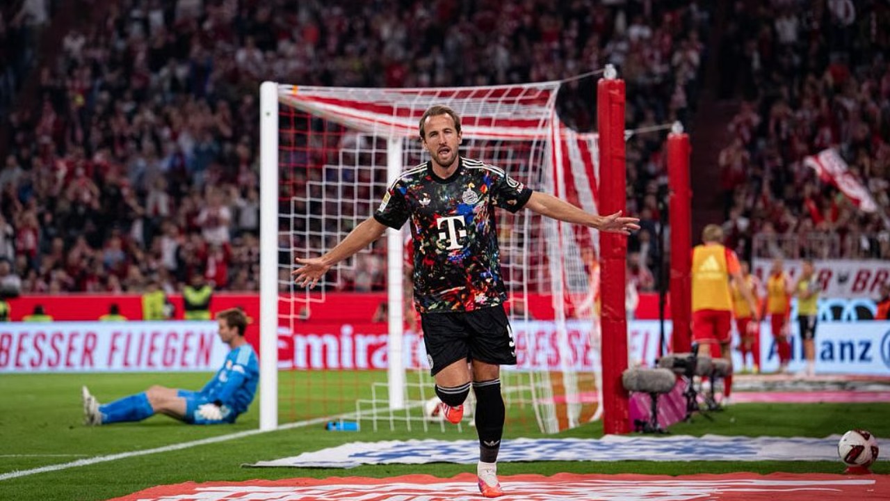2 Kali Jebol Gawang Union Berlin, Harry Kane Pecahkan Rekor Berusia 49 Tahun