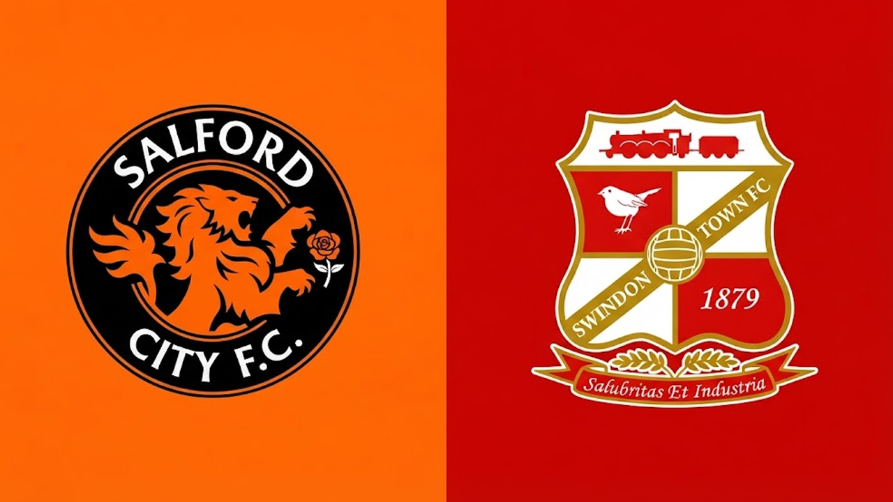 Angka dan Statistik Jelang Laga Salford City vs Swindon Town di League Two