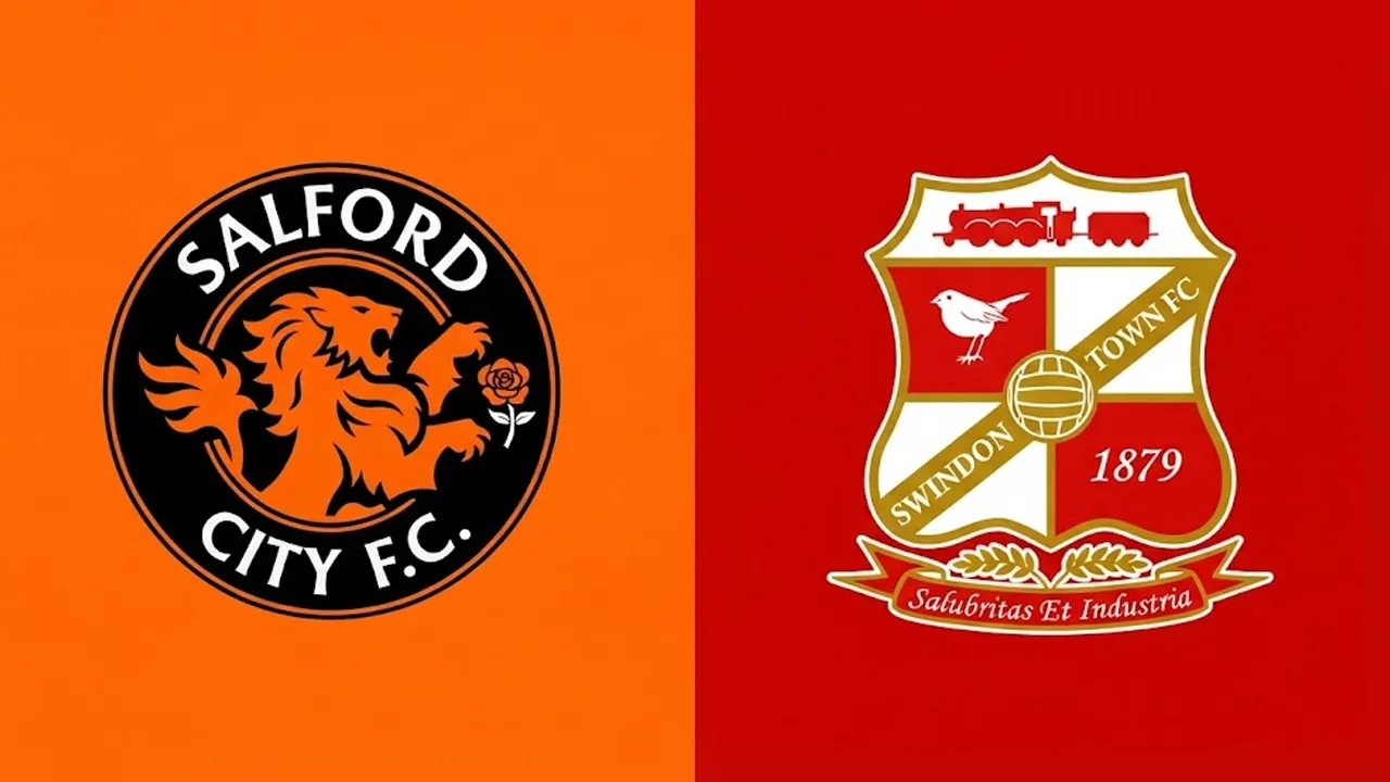 Angka dan Statistik Jelang Laga Salford City vs Swindon Town di League Two