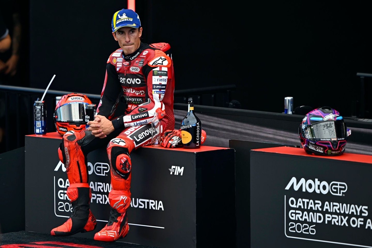 Marquez Salahkan Ban Belakang Khusus di GP Austria