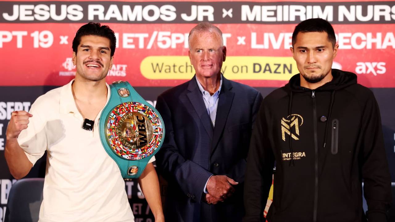 Jesus Ramos Sakit, Duel Gelar Interim WBC Lawan Nursultanov Ditunda