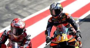 Pedro Acosta Marah Besar Usai Crash di Sprint Race GP Austria