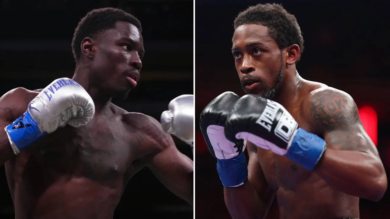 Richardson Hitchins (kiri) dan Keyshawn Davis. (Foto: Fight TV)