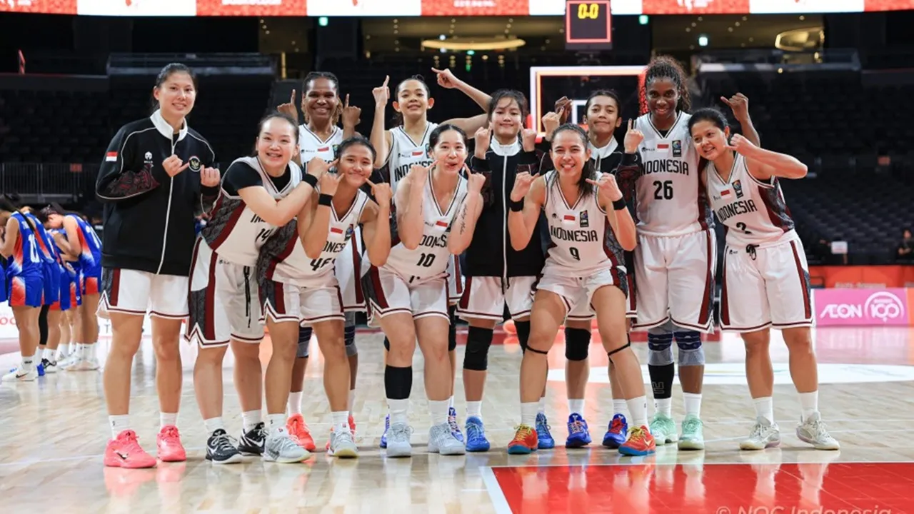 Timnas Basket Putri Indonesia Amankan Tiket ke Babak 8 Besar Asian Games