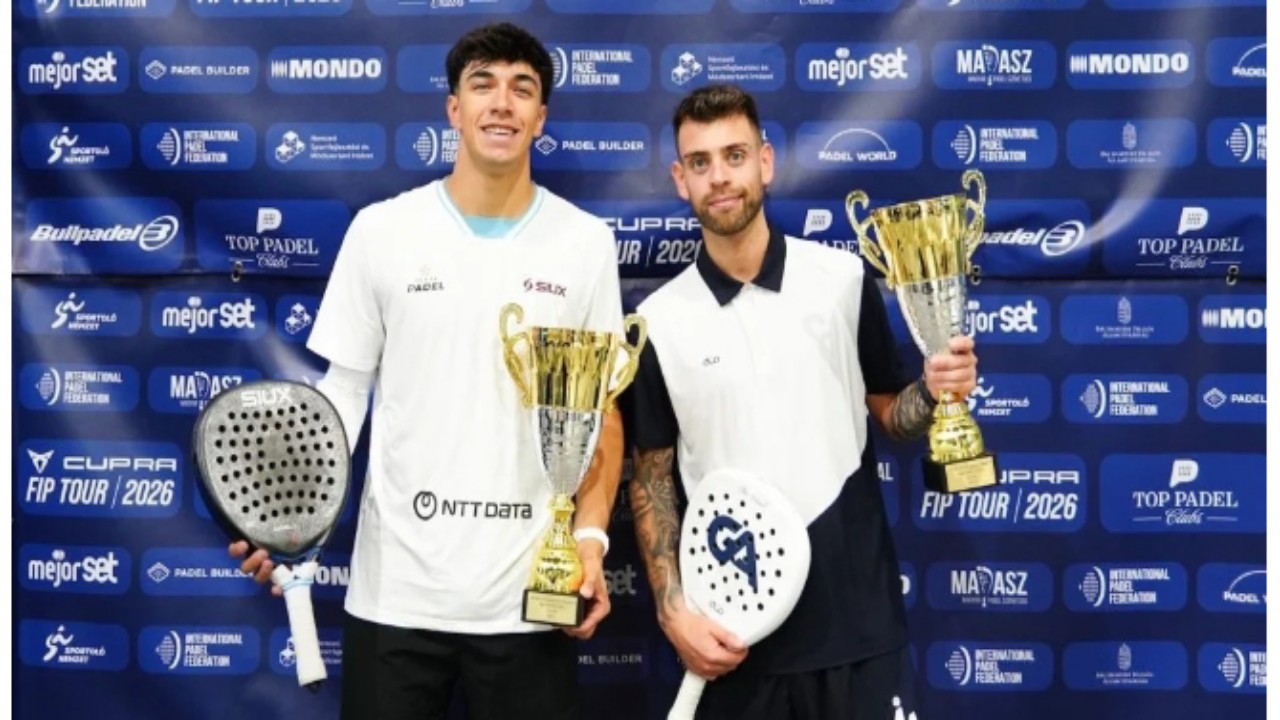 Alfonso-Libak Tunjukan Kekuatan di FIP Padel Silver Budapest Hungaria