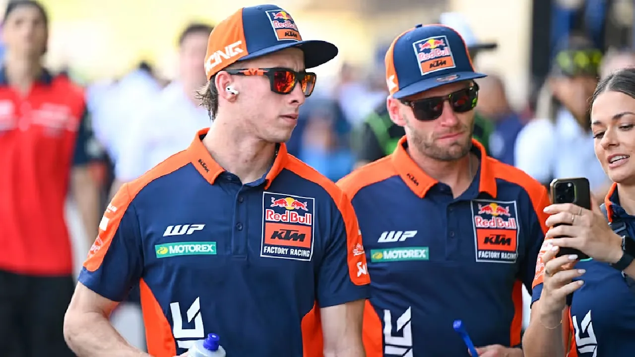 Pedro Acosta dan Brad Binder