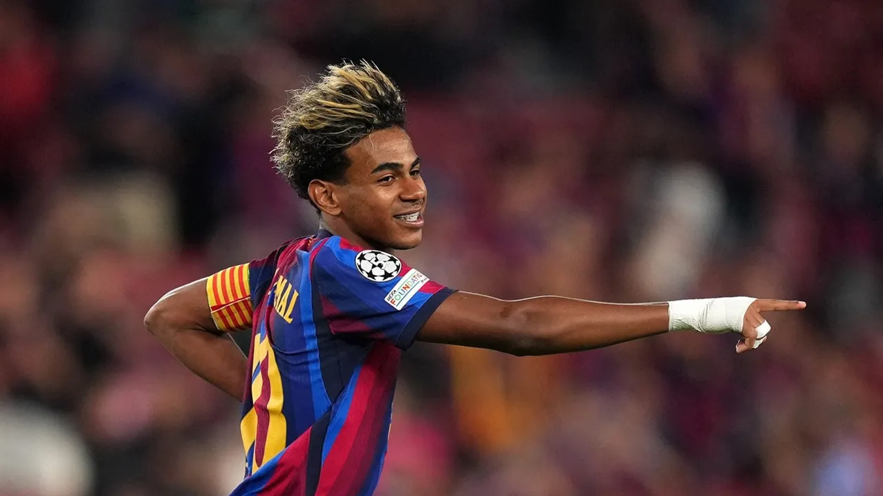 Lamine Yamal Merayakan Kekkalahan Real Madrid di Medsos