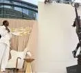 Lisa Leslie Diabadikan Lewat Patung di Star Plaza Los Angeles