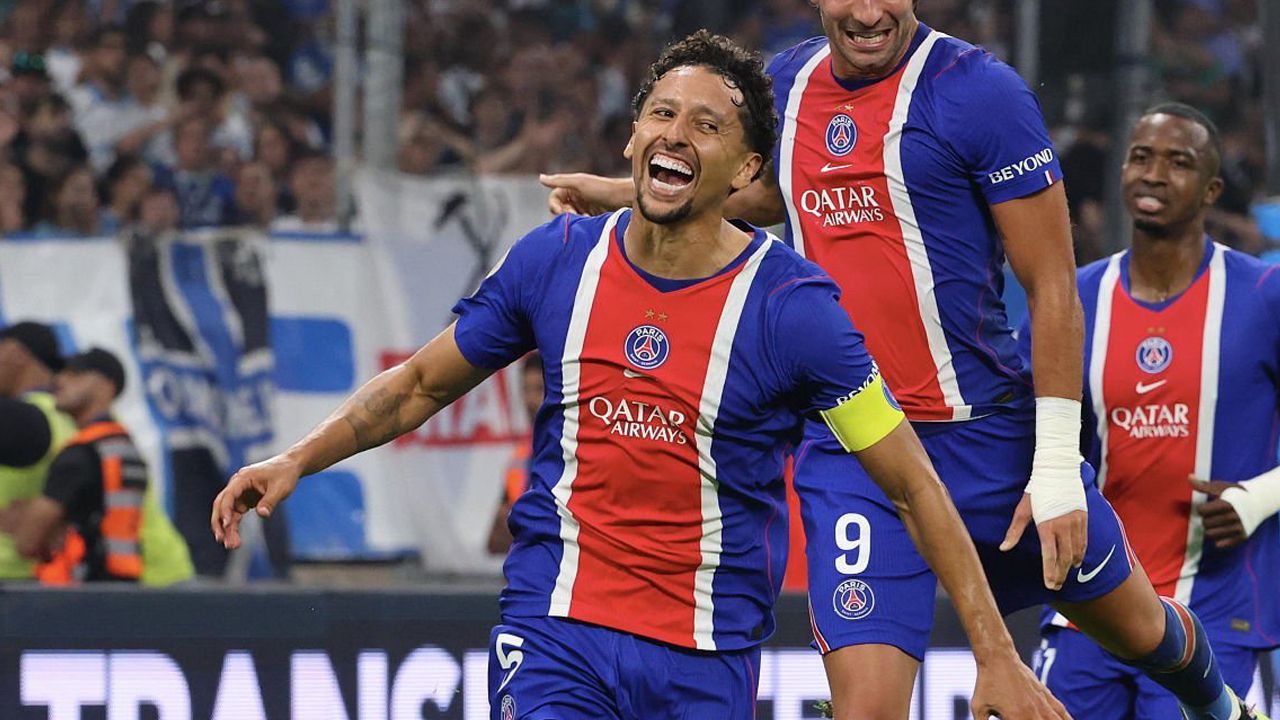 Marquinhos Puas PSG Berhasil Menangkan Le Classique
