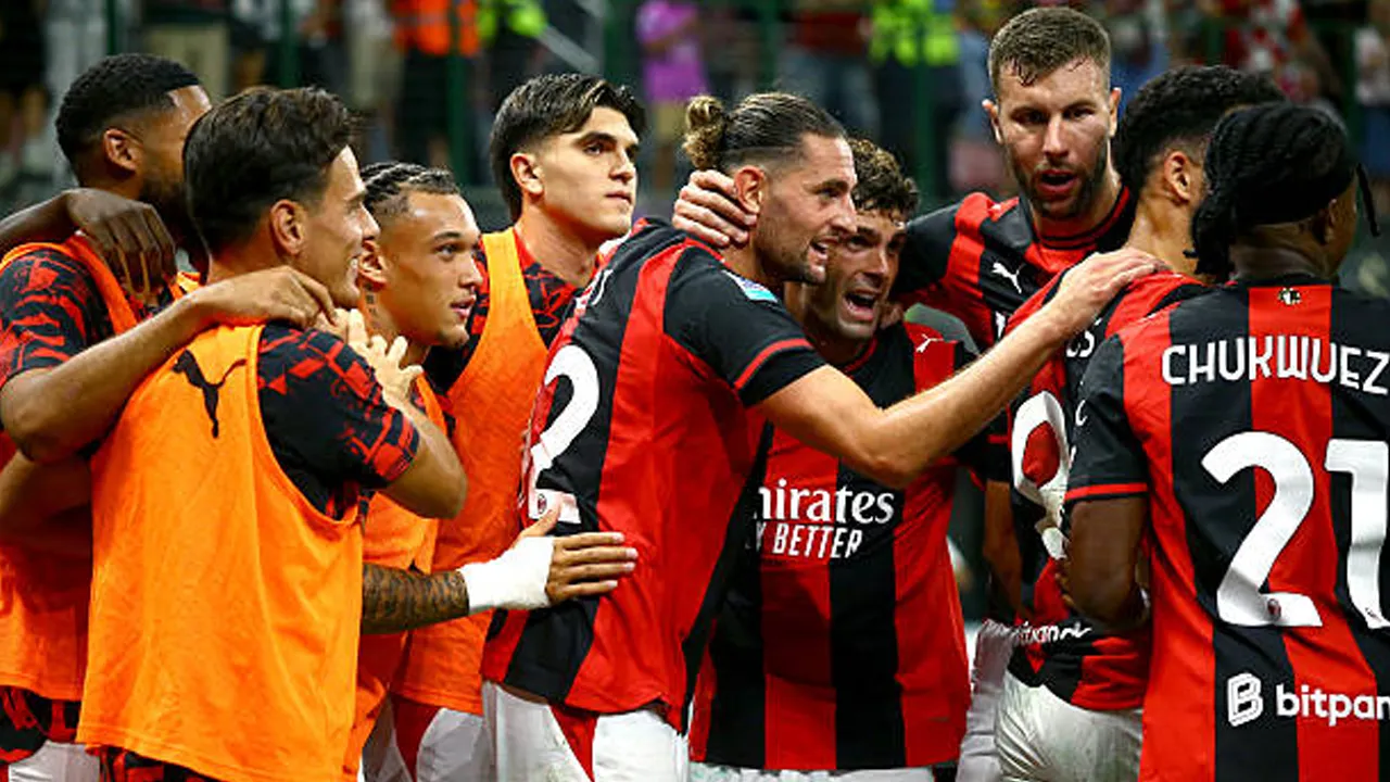 Menang Telak atas Lecce, Catatan Tak Terkalahkan AC Milan Terus Berlanjut