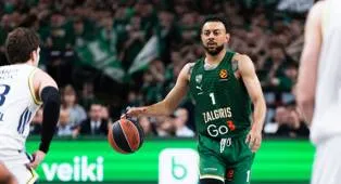 Zalgiris Kaunas Sepakat Perpanjang Kontrak Nigel Williams-Goss