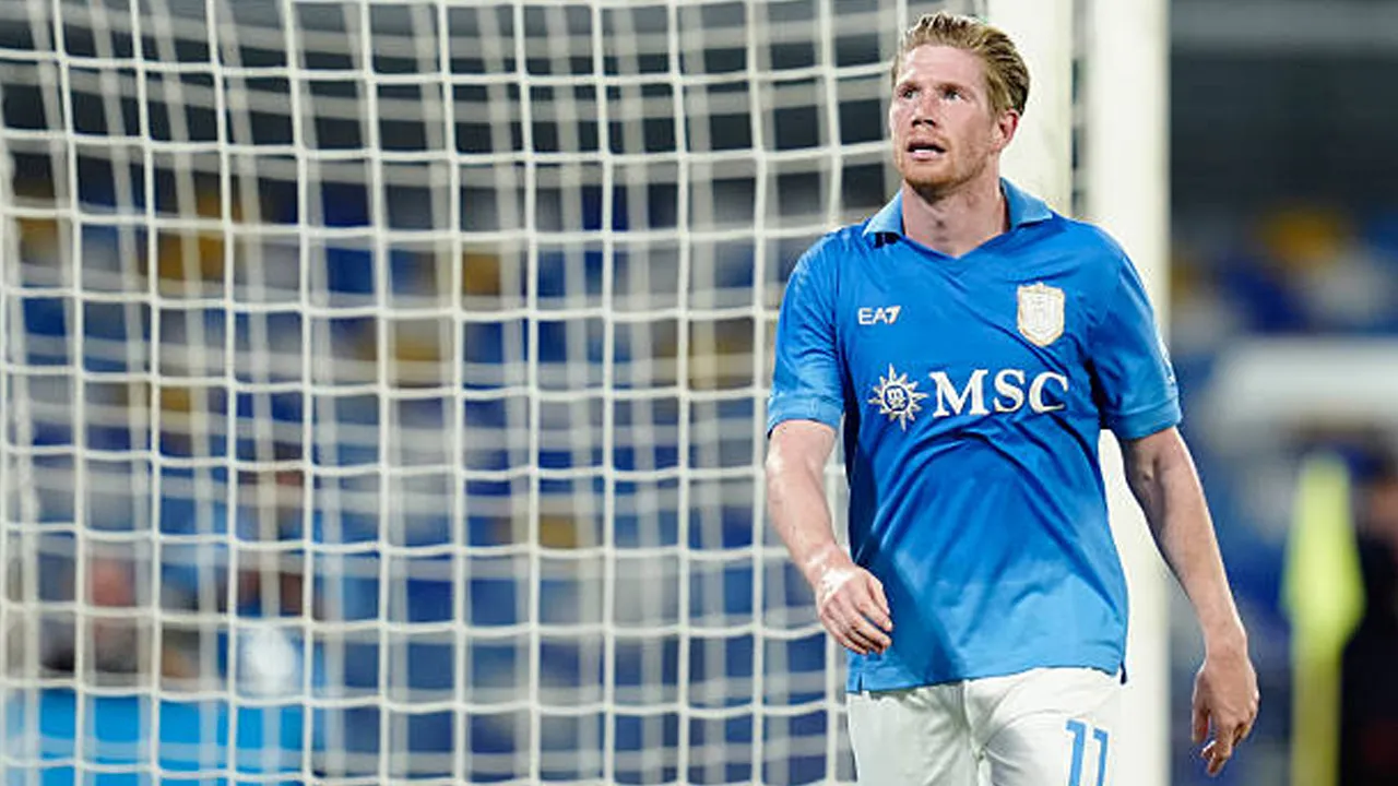 Baru Raih 7 Poin, Kevin De Bruyne Tak Khawatir dengan Awal Musim Napoli