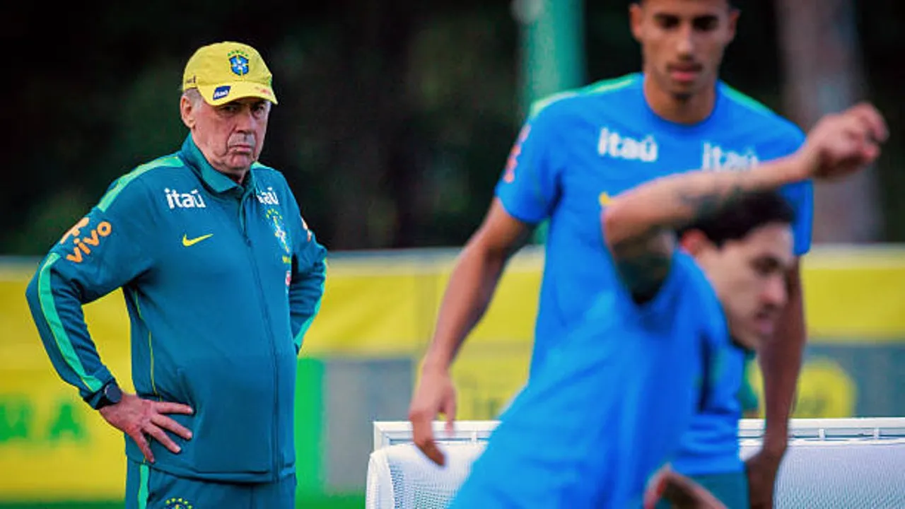 Carlo Ancelotti Tegaskan Brasil Serius Hadapi Uji Coba Lawan India