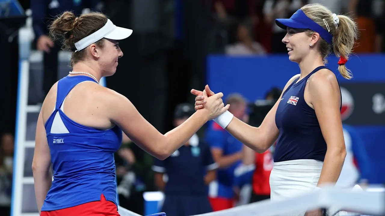 Hasil Billie Jean King Cup: Ceko Bungkam Inggris Dengan 2-0