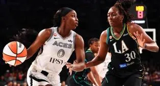 Las Vegas Aces Kalahkan Sparks dan Pastikan Minimal Unggulan Tiga Playoff