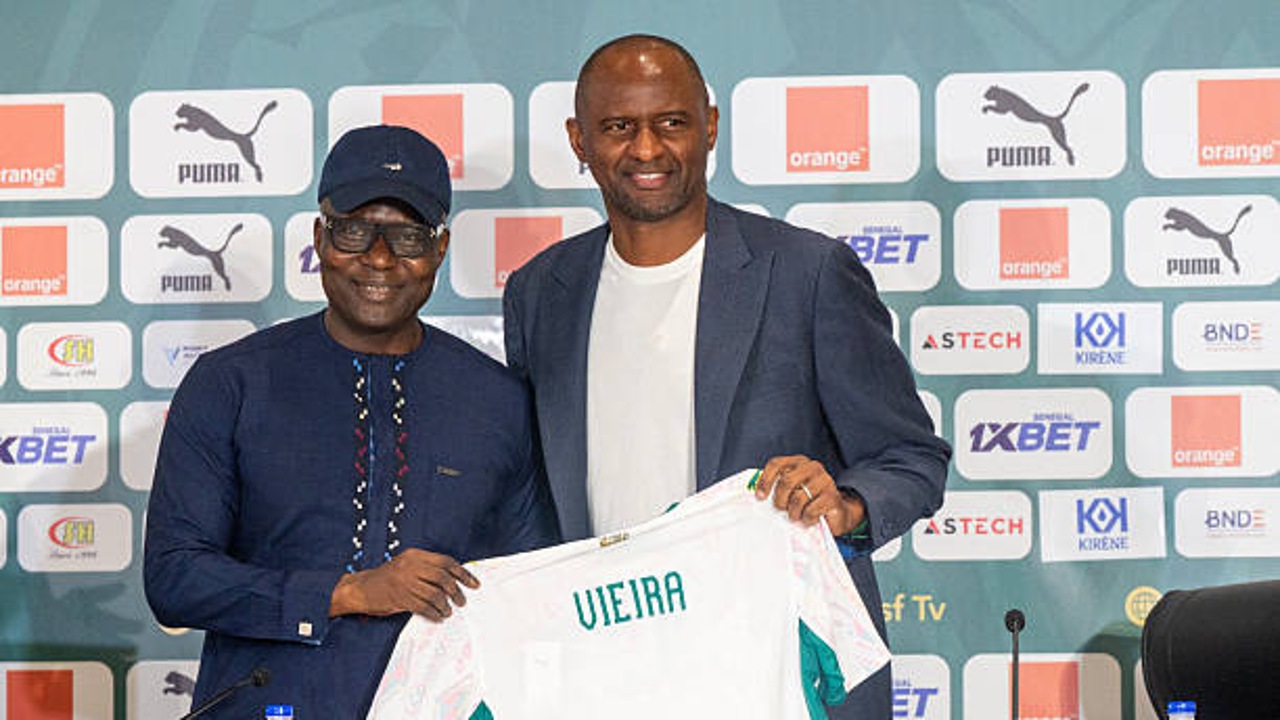 Patrick Vieira Senang Pimpin Latihan Perdana Skuad Senegal