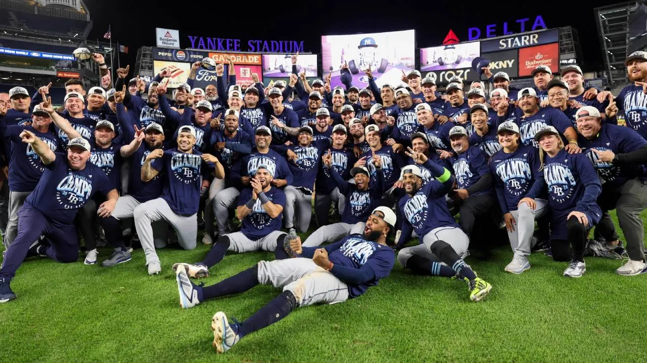 Rasmussen Gemilang, Tampa Bay Rays Pastikan Gelar Divisi di Yankee Stadium
