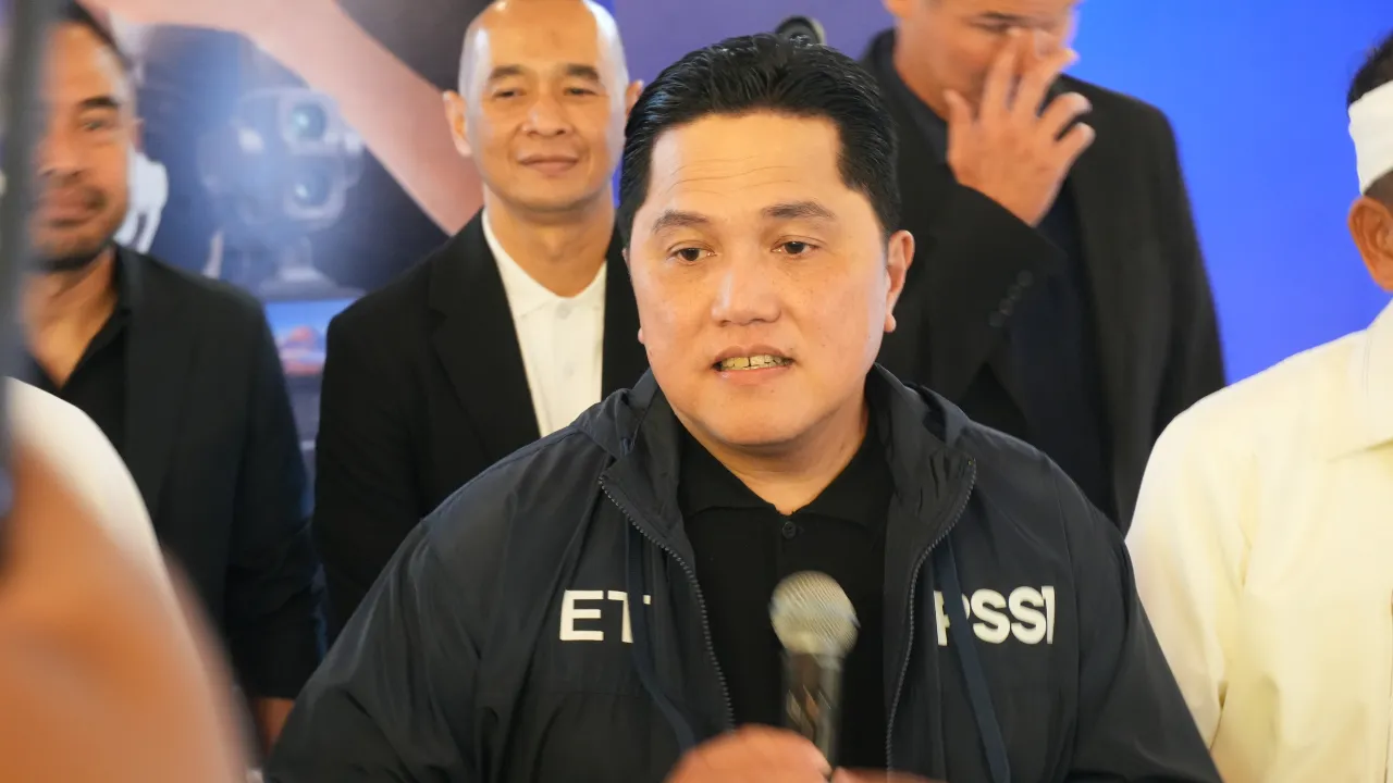 Bawa Skuad Terbaik, Erick Thohir Optimis Timnas Jadi Juara