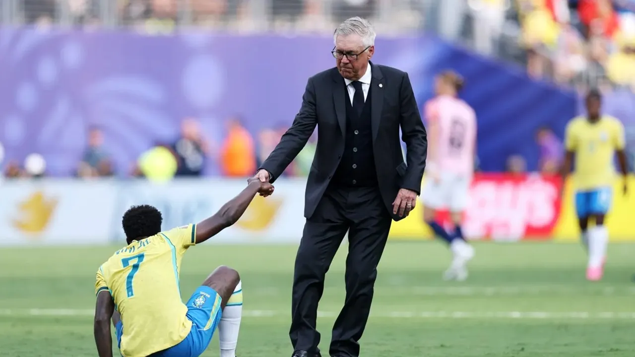 Carlo Ancelotti Yakin dengan Kualitas Vinicius Jr