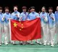 China Akhiri Penantian Medali Emas 12 Tahun Beregu Putri di Asian Games