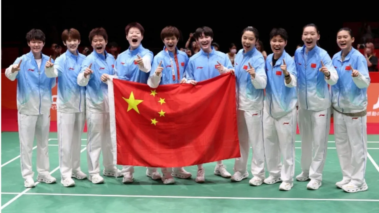 China Akhiri Penantian Medali Emas 12 Tahun Beregu Putri di Asian Games