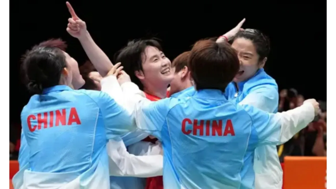 China Amankan Medali Emas Beregu Putri Asian Games 2026