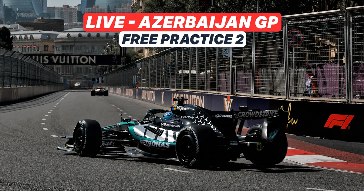 Russell Kuasai Latihan Bebas di GP Azerbaijan 2026 - sumber: (racingnews365)