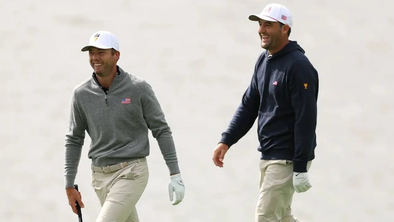 Scottie Scheffler, pegolf nomor satu dunia, akan berpasangan dengan Sam Burns, peringkat kedelapan, yang juga sahabatnya sejak yunior. (Foto: Golf Digest)