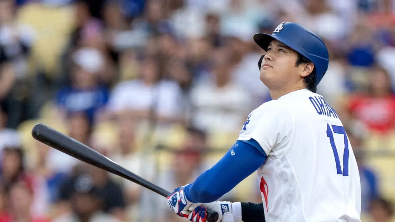 Shohei Ohtani tampil 1-dari-4 dengan satu walk dan dua strikeout dalam kekalahan 1-5 Dodgers dari Padres. (Foto: AP)