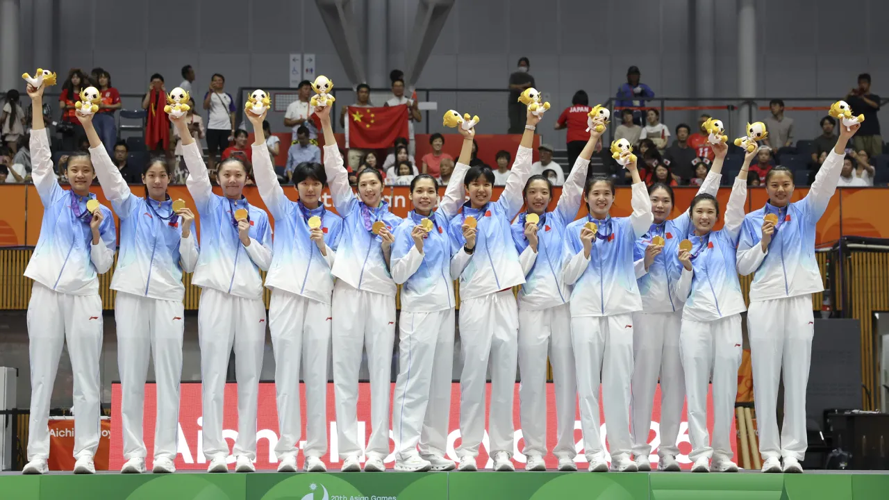 Tim Voli China Tuntaskan Kebangkitan dengan Gelar Voli Putri Asian Games