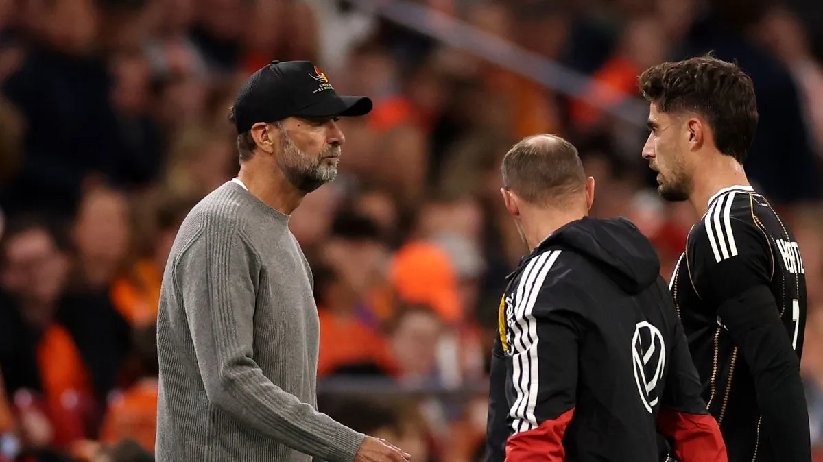 Jurgen Klopp Beri Kabar Cedera Kai Havertz ke Arsenal - sumber: (footballlondon)
