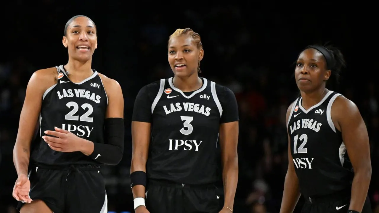 Las Vegas Aces memasuki pertandingan dengan enam kemenangan beruntun dan menempati unggulan ketiga. (Foto: AP)