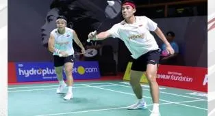 Bagas-Apriyani Melesat ke Final Surabaya International Challenge 2026