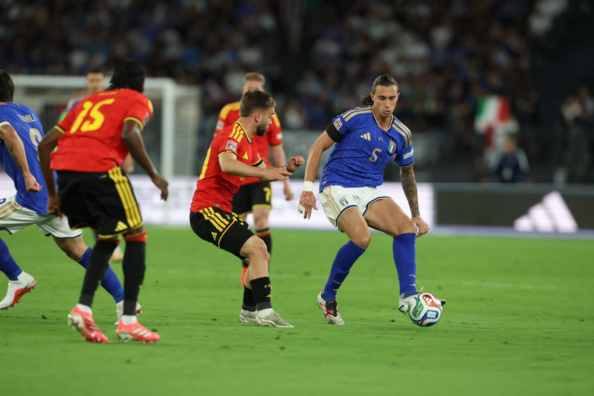 Italia Tak Berdaya, Calafiori Kritik Kinerja Usai Takluk dari Belgia 0-2