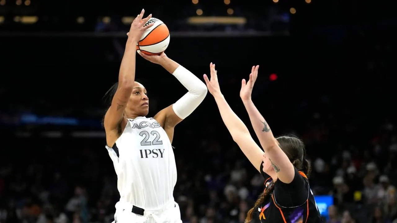 Las Vegas Aces Amankan Unggulan Ketiga setelah Menang atas Mercury