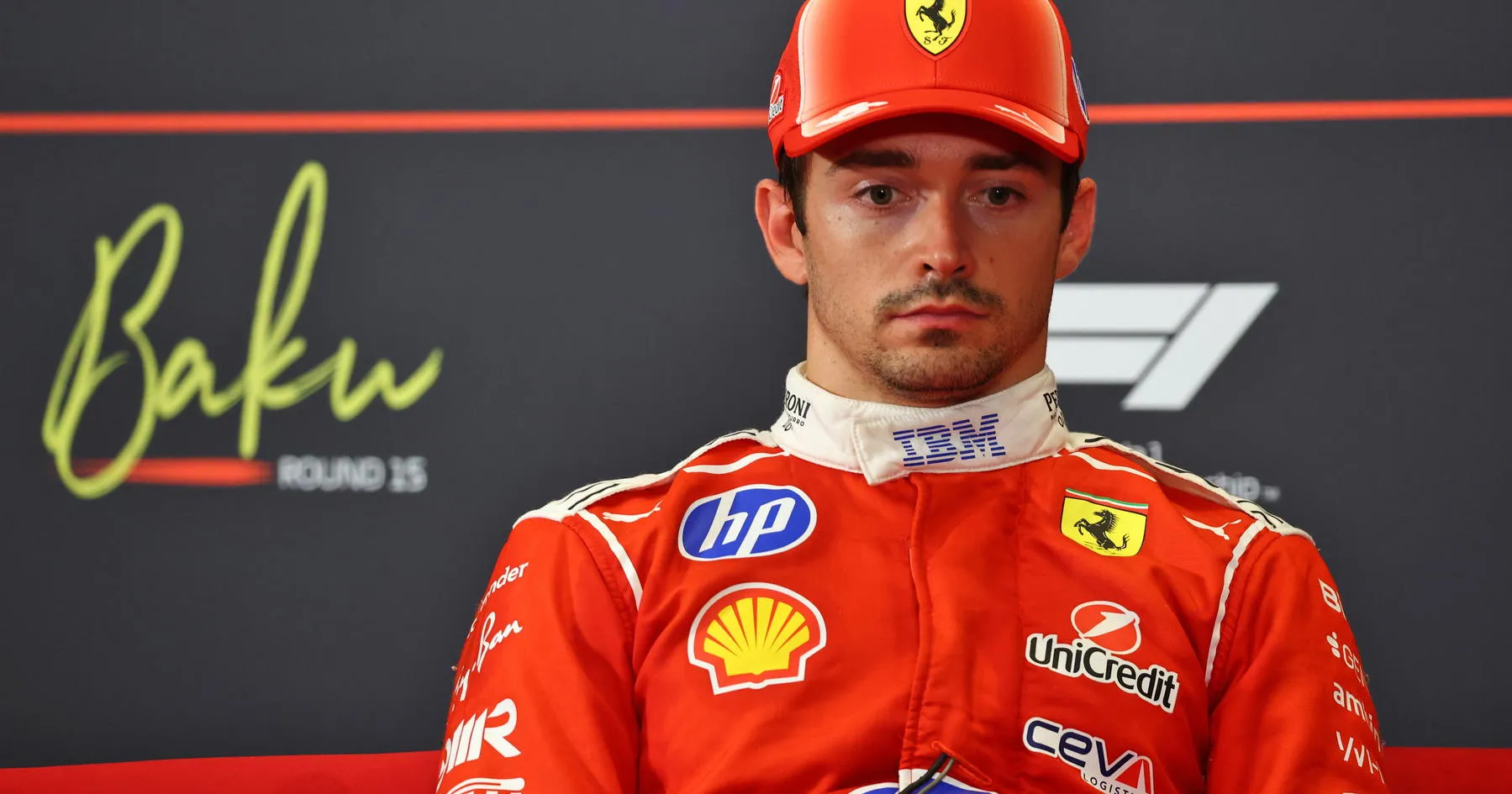 Leclerc Akui Kalah Telak dari Russell di Baku - sumber: (racingnews365)