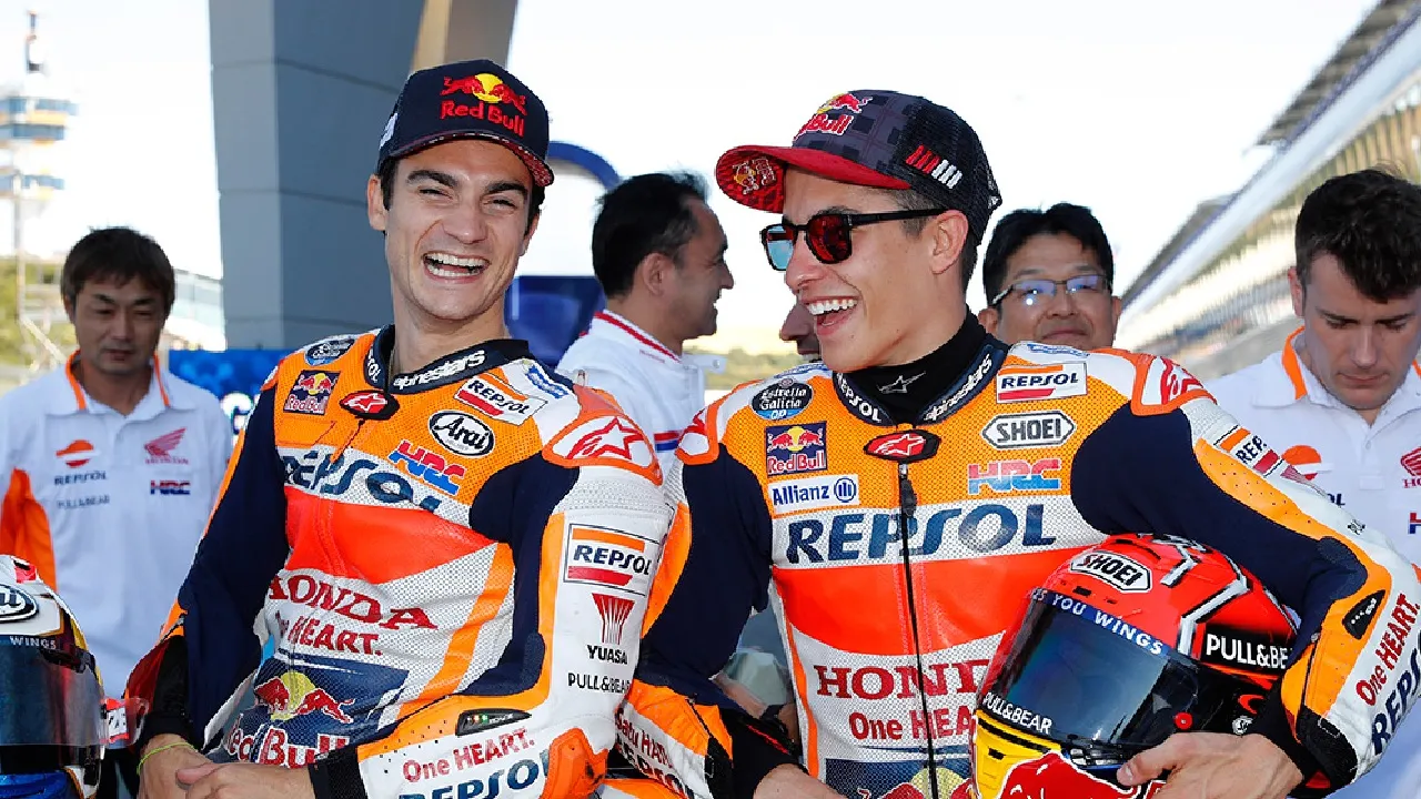 Marc Marquez dan Dani Pedrosa