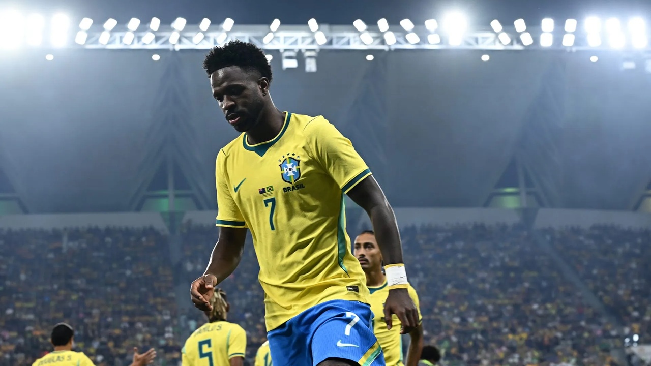Vinicius Jr Banjir Kritikan Usai Timnas Brasil Ditahan Australia