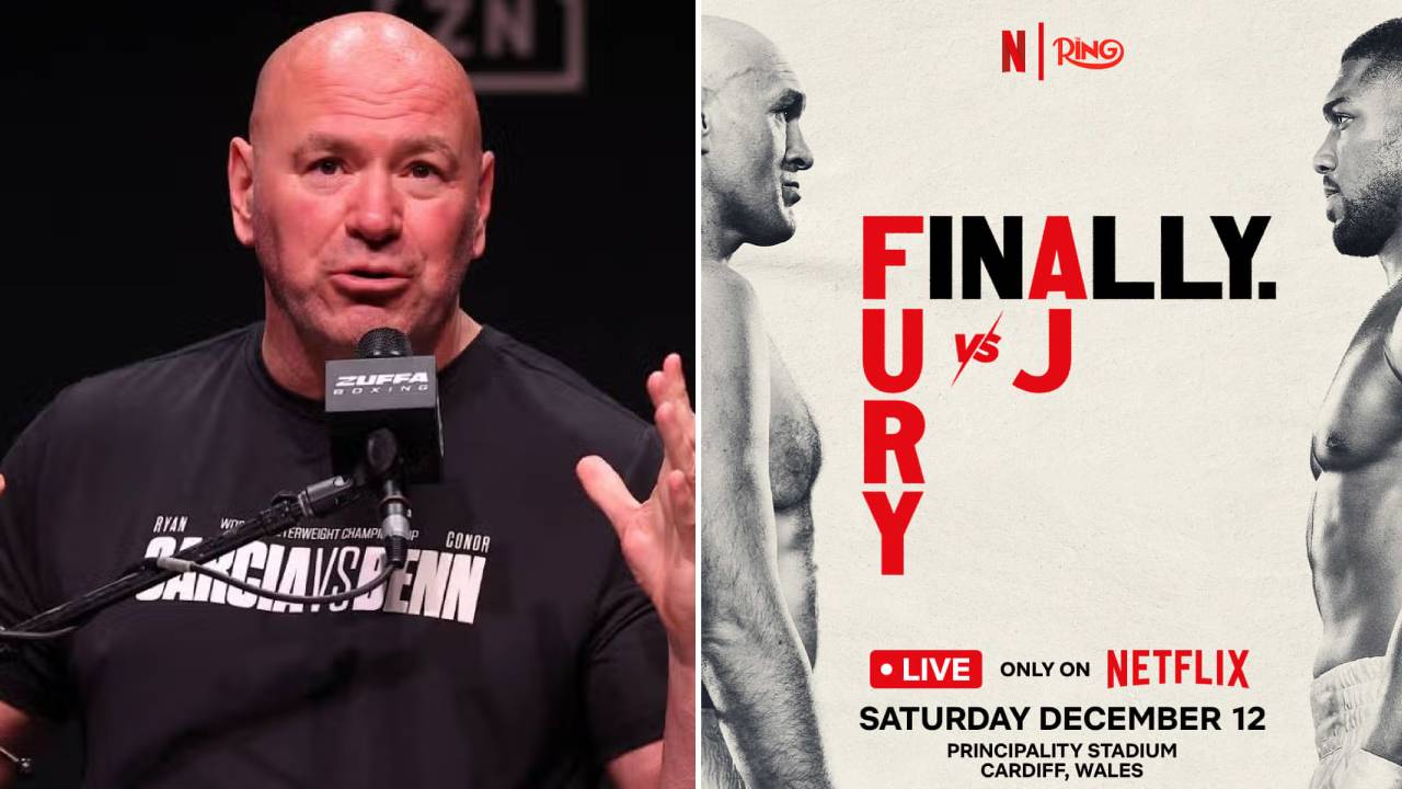 Dana White Tegaskan Keterlibatannya dalam Duel Tyson Fury-Anthony Joshua
