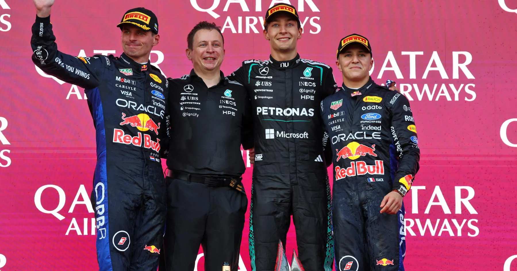 George Russell Menangi Grand Prix Azerbaijan dengan Gemilang - sumber: (racingnews365)