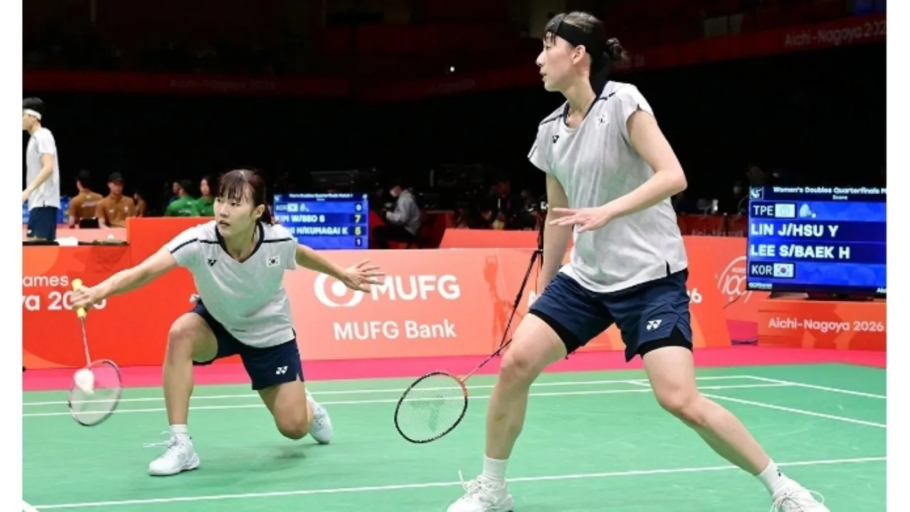 Juara Dunia Baek Ha Na-Lee So Hee Melangkah Semifinal Asian Games 2026
