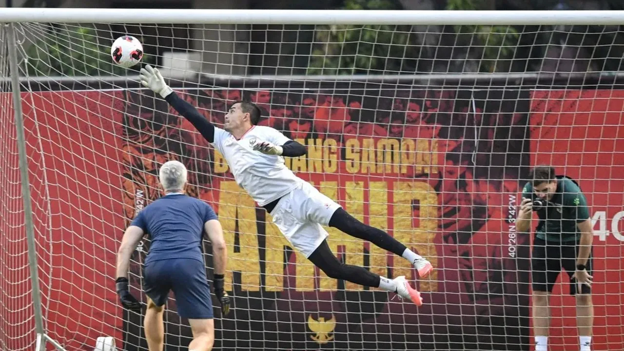 Kabar Baik! Emil Audero Kembali Latihan Jelang Timnas Indonesia vs Malaysia