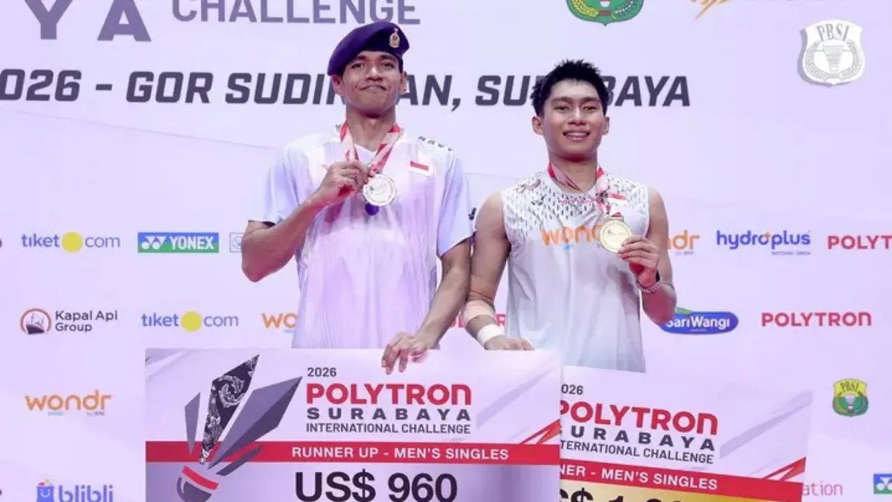 Kalahkan Chico, Bismo Raya Oktora Juara Surabaya International Challenge 2026