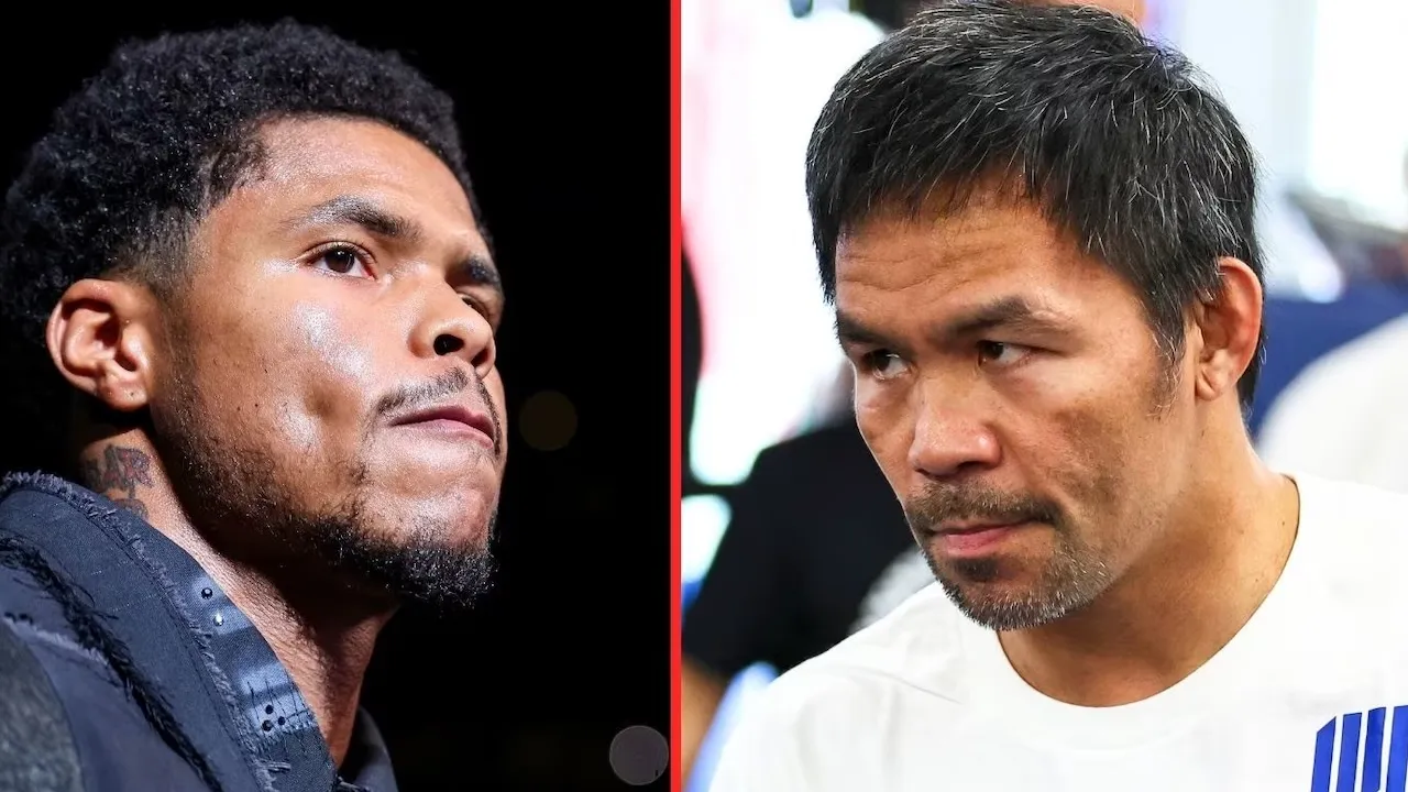 Shakur Stevenson, Manny Pacquiao