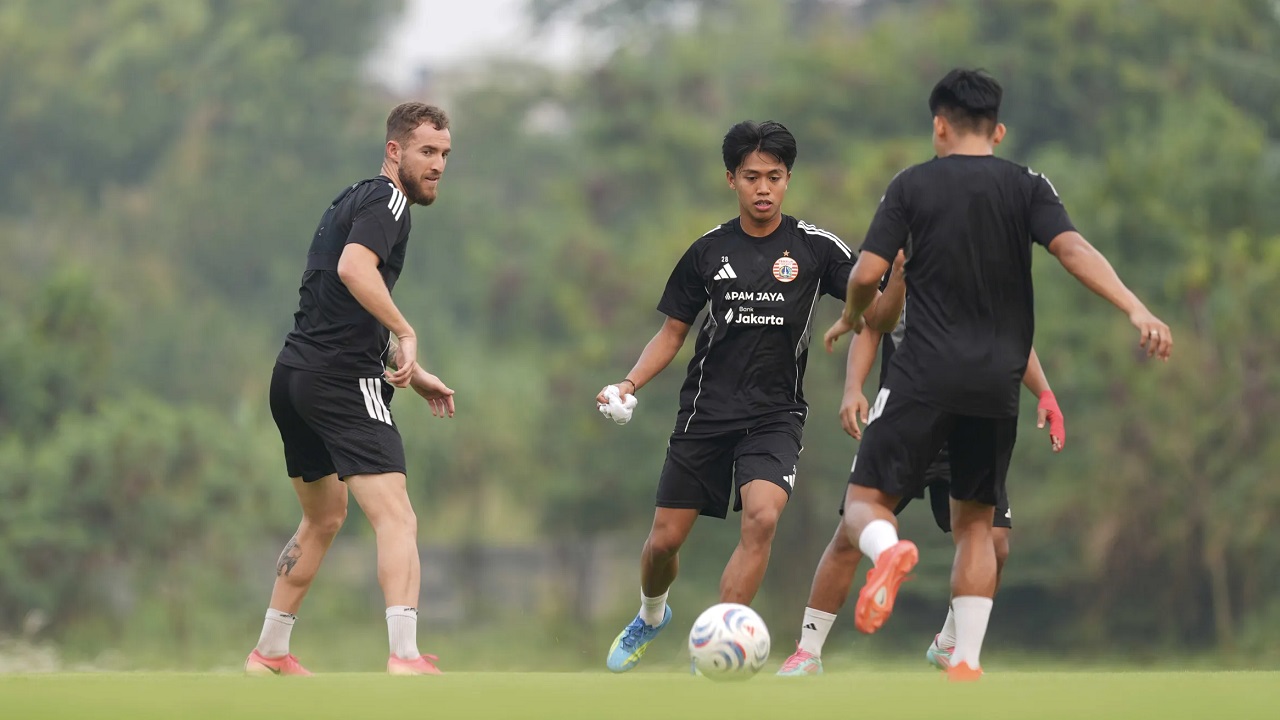 Persija Jakarta Kembali Berlatih Setelah Libur 6 Hari