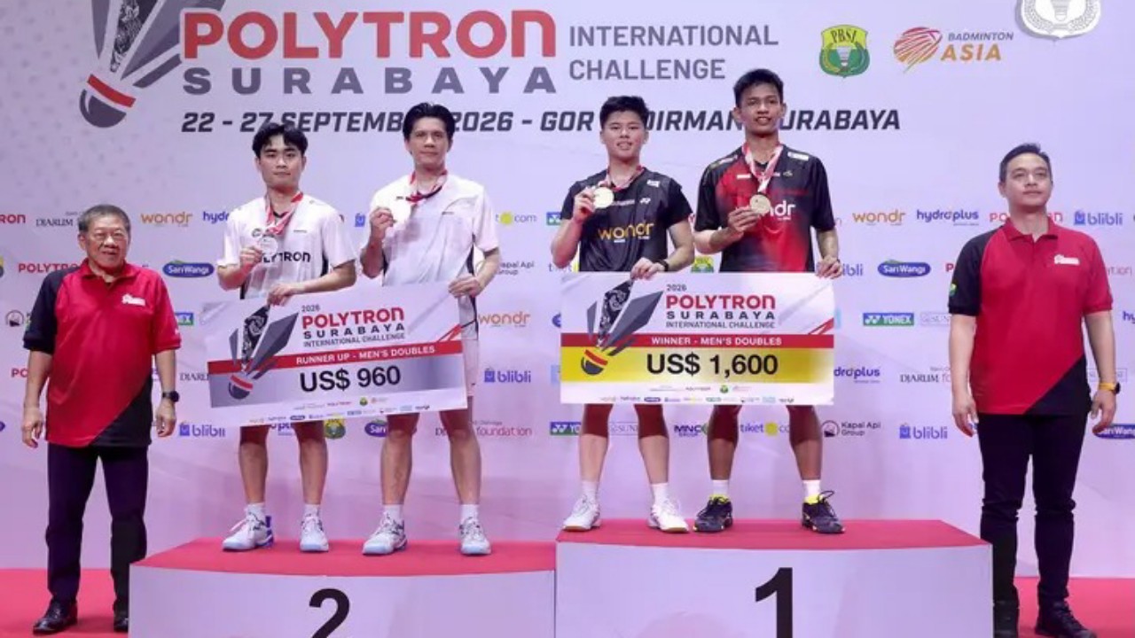 Hajar Yeremia-Patra, Taufik-Alexius Juara Surabaya International Challenge