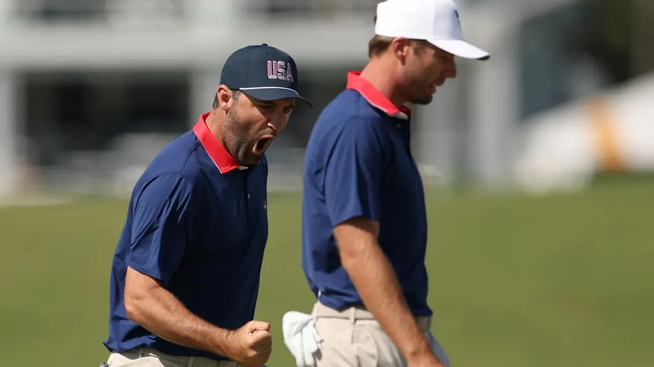 Presidents Cup, Scottie Scheffler, Sam Burns