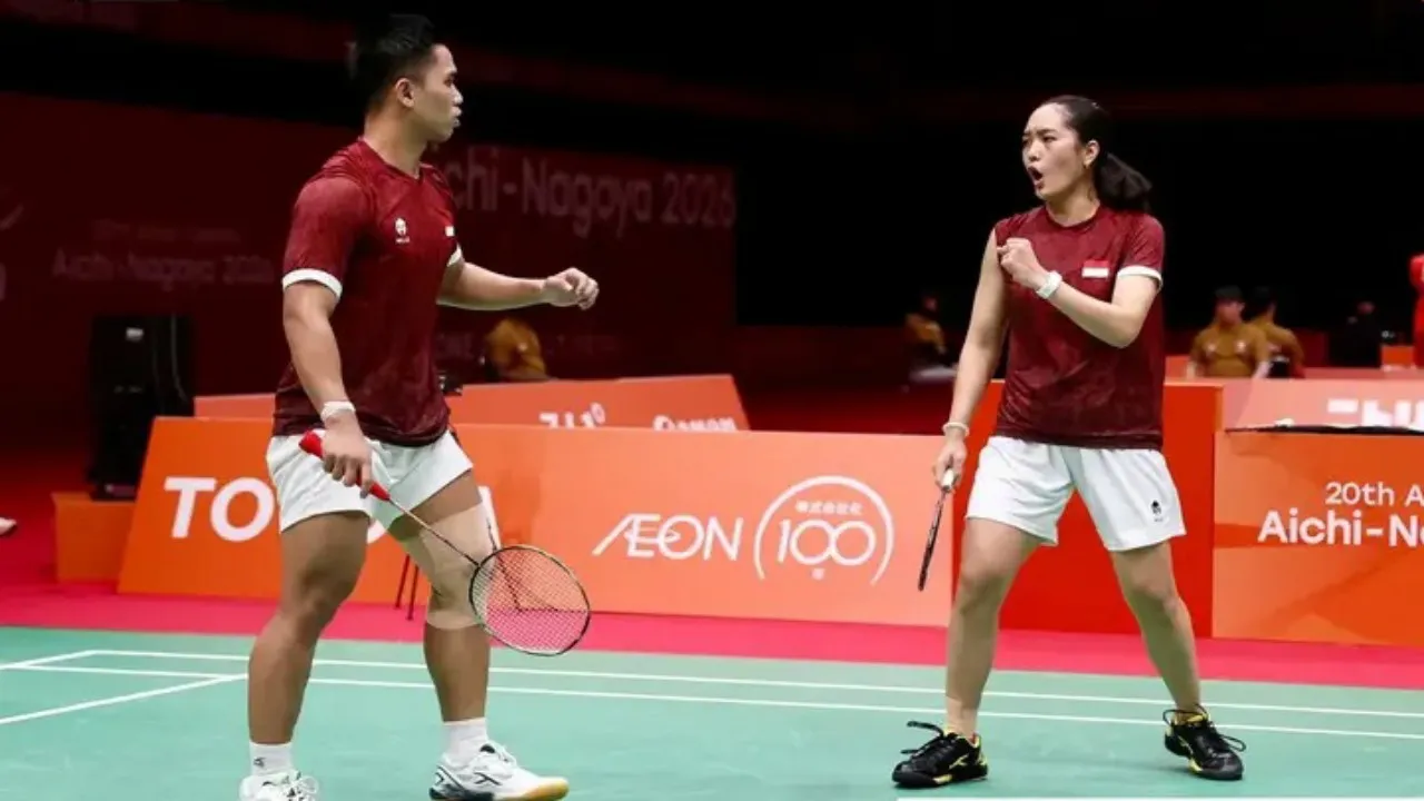 Sikat Korea, Amri-Nita Tembus Semifinal Asian Games 2026
